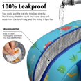 thumbnail image 5 of Womens LightBlue Cartoon Dinosaurs Pterosaurs Pattern Lunch Box for Work,Insulated Lunch Bag for Women,Loncheras Para Mujer,Leakproof Adult Lunch Bag for Work,Beach,Travel,Picnic,Camping, 5 of 7