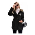 thumbnail image 1 of Chaqueta Gruesa Con Capucha De Lana De Algodón Para Mujer, 1 of 8
