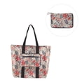 thumbnail image 3 of Bolsa de compras Bolsa de asas de gran capacidad Bolsa de almacenamiento de lona de viaje plegable portátil, Impresión Monstrate HA001736-02, 3 of 7