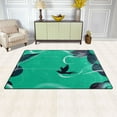 thumbnail image 3 of Elegant Bird Silhouette Soft Polyester Area Rug 60''x39'', Non Slip, Memory Foam, Water Absorbent, 3 of 7