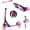 Galaxy Purple, variant on BELEEV LED Scooter Frame Light for Night Riding, 11 Flashing Effects, Battery Powered, Fits for Bicycles Electric Kick Scooters, Cool Bike Accessory for Adult, Kids & Teens, Ideal for Riding Camping