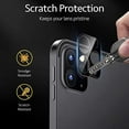 thumbnail image 4 of ESR [2 Pack] Protecteur d'Objectif de Caméra pour iPad Pro 11 Pouces/12.9 Pouces 2020, Protection en Verre Trempé 9H, Résistant aux Rayures, HD, 4 of 5