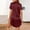 Coffee, variant on Endives Womens Satin Sleepshirt Short Sleeve Nightgown Button Down Nightshirt Soft Lonuge Dress Sleepdress Night Wear