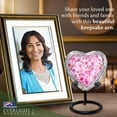 thumbnail image 5 of Pink Cherry Blossom Keepsake Urn for a Woman – This Heart-Shaped Token Is a Tender Tribute to Her Spirit, Her Grace, and the Love That Still Blooms, 5 of 5