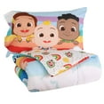 thumbnail image 2 of Cocomelon 4-Piece Twin Bedding Set, 2 of 6