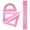 Pink, variant on 4 PCS Geometry Drawing Ruler & Protractor Set – Plastic Measuring Tools with Straight Ruler, Triangles, Protractor for School, Office, Drafting, Engineering, Math
