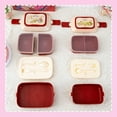thumbnail image 3 of yingyy Camping Support de Nourriture Beaux Compartiments à Double Couche Micro-Ondes Bento Boîtes de Rangement Récipient de Repas Étudiant Rouge S, 3 of 6