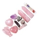 thumbnail image 4 of Juego de rocas para recuerdos de fiesta infantiles, juego educativo de minerales para niños y niñas. Cristal rosa, 4 of 9
