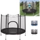 thumbnail image 2 of Trampolín para niños con Red De Seguridad Brincolín Infantil De 55 Pulgadas Brincolines De Niños para Fiestas Trampolin con Postes Acolchados para Interiores y Exteriores Negro, 2 of 7