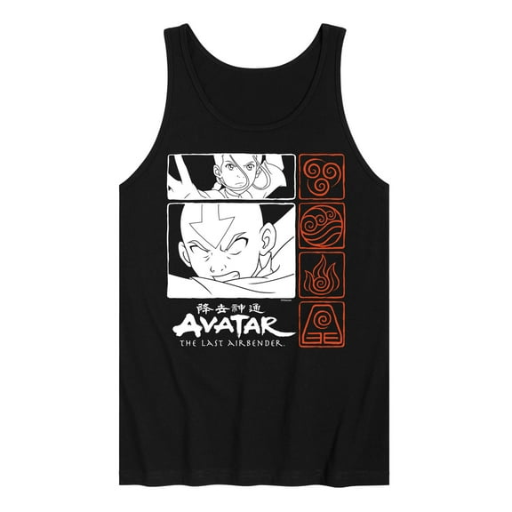 Avatar - The Last Airbender - Grid - Men's Jersey Tank Top
