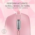 thumbnail image 3 of Razer Basilisk Gaming Mouse: 16,000 DPI Optical Sensor - Chroma RGB Lighting - 8 Programmable Buttons - Mechanical Switches - Customizable Scroll Resistance - Quartz Pink, 3 of 7