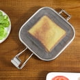 thumbnail image 3 of YAOMOBB Kitchen Supplies Toasting Mesh Clip Non stick Evenly Heat Grid Design Fast Heating Sandwich Maker, 3 of 6