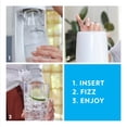 thumbnail image 3 of SodaStream Fuente de agua con gas, kit con cilindro de 60 l, negro, 3 of 5