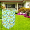 thumbnail image 3 of Wukai Cartoon Avocado Print Garden Flag 12.5x18 Inch Double Sided Sun-resistant Rain-resistant, Wrinkle-resistant Colorfast(Only Flag), 3 of 7