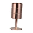 thumbnail image 3 of balikha Cocktail Picks with Holder Stainless Steel Buffet Decoration Drink Picks Appetizer Skewers for Wedding Cupcake Dessert Olives rose gold, 3 of 9