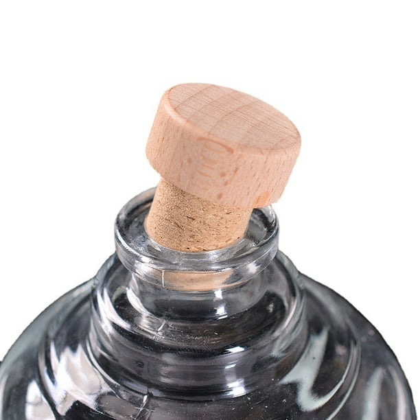  30 Pcs T-Shaped Wine Bottle Corks, T-Shaped Cork Plugs,  Reusable Wine Bottle Stopper, Wine Bottle Cork Stopper with Plastic Tops, Sealing  Plug Bottle Stopper for Wine Beer Bottle Glass Bottles: Home
