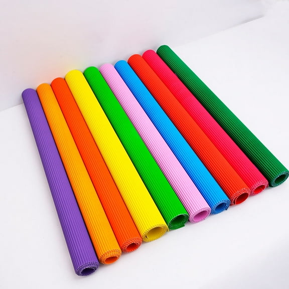 COSMOBETTY 20 Pcs Bright Construction Paper Assorted Color Rectangular For Diy Crafting And School Projects
