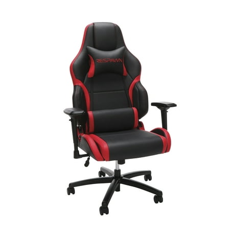 RESPAWN Adjustable & Ergonomic Swivel Gaming Chair, Red