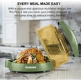 thumbnail image 7 of Nuwave pro plus 2 Infra-Red Oven, Air Fryer Cook Healthy, 360 Surround Cooking, Adjustable Temps, 100 Presets & 50 Memory, Durable Power Dome, Wild Olive, 7 of 7