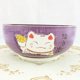 thumbnail image 3 of Cuenco de cerámica redondo para el hogar, cuenco japonés de varios tamaños con forma de gato de la suerte, tazón para ensalada, sopa y fideos, vajilla para restaurante, 3 of 5