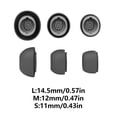 thumbnail image 5 of YongCo Comfortable Listening Experience 3Pair Silicone Eartips for Buds 3Pro Earbud, Multiple Size Ear Plug Noise Reductions, 5 of 7