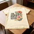thumbnail image 3 of The Matriarchy Would Never Flower T-Shirt, Retro Floral Graphic Tee, Women Empowerment Shirt, 3 of 5