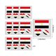 thumbnail image 3 of Uuiauoio 10 pcs Temporary Football Tattoo Stickers Set of 10 for Match Party Fan Celebration Face Body Art Decoration Sport Themed Supplies, 3 of 6