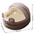 thumbnail image 2 of Lit pour Chat d'Intérieur pour Confort et Chaleur, Design Exclusif et de Rêve, Solution Douillette et Douce pour le Sommeil de Votre Ami Félin, 2 of 5