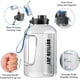 thumbnail image 4 of 2026 Water Bottle with Time Markings, BOTTLED JOY 1.5 Litre Sports Water Bottle with Handle Leakproof Reusable & BPA Free, Flip Cap with Cleaning, 4 of 5