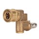 thumbnail image 3 of Acoplador Pivotante De Conexión Rápida, Boquilla De Lavado A Presión Ajustable De 4500 Psi Con Adaptador De Latón Para Herramientas Limpias, Suministros De Jardín, Acopladores, 3 of 7