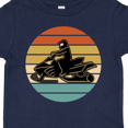 thumbnail image 4 of Inktastic Snowmobile Retro Sunset Boys or Girls Toddler T-Shirt, 4 of 5