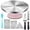 Pink, variant on Pink 13.39 Inch Aluminium Cake Turntable Kit Baking Decorating Supplies