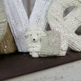 thumbnail image 4 of Hand Paint Resin Nativity Scene Display with Love / Family Letter Perfectly for Holiday Party Living Room Decorations, 4 of 9