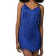 thumbnail image 2 of Women's Suspender Dress Versatile V-neck Sleeveless Short Skirt for Bar Club, 2 of 2