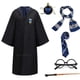 thumbnail image 3 of Disfraz unisex de Hufflepuff para adultos, niños, niñas, mujeres y hombres, uniforme de la escuela de magia de Hermione, disfraz de mago Potter para Halloween, 3 of 5