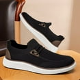thumbnail image 2 of Tvtaop Men's Sports Shoes Fashionable Thick Soled Loafers Lightweight Soft Flat Shoes, 2 of 7