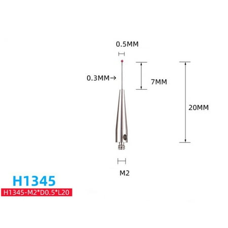 

Goodhd m2 ball cmm thread and cnc measuring probe stylus point contact