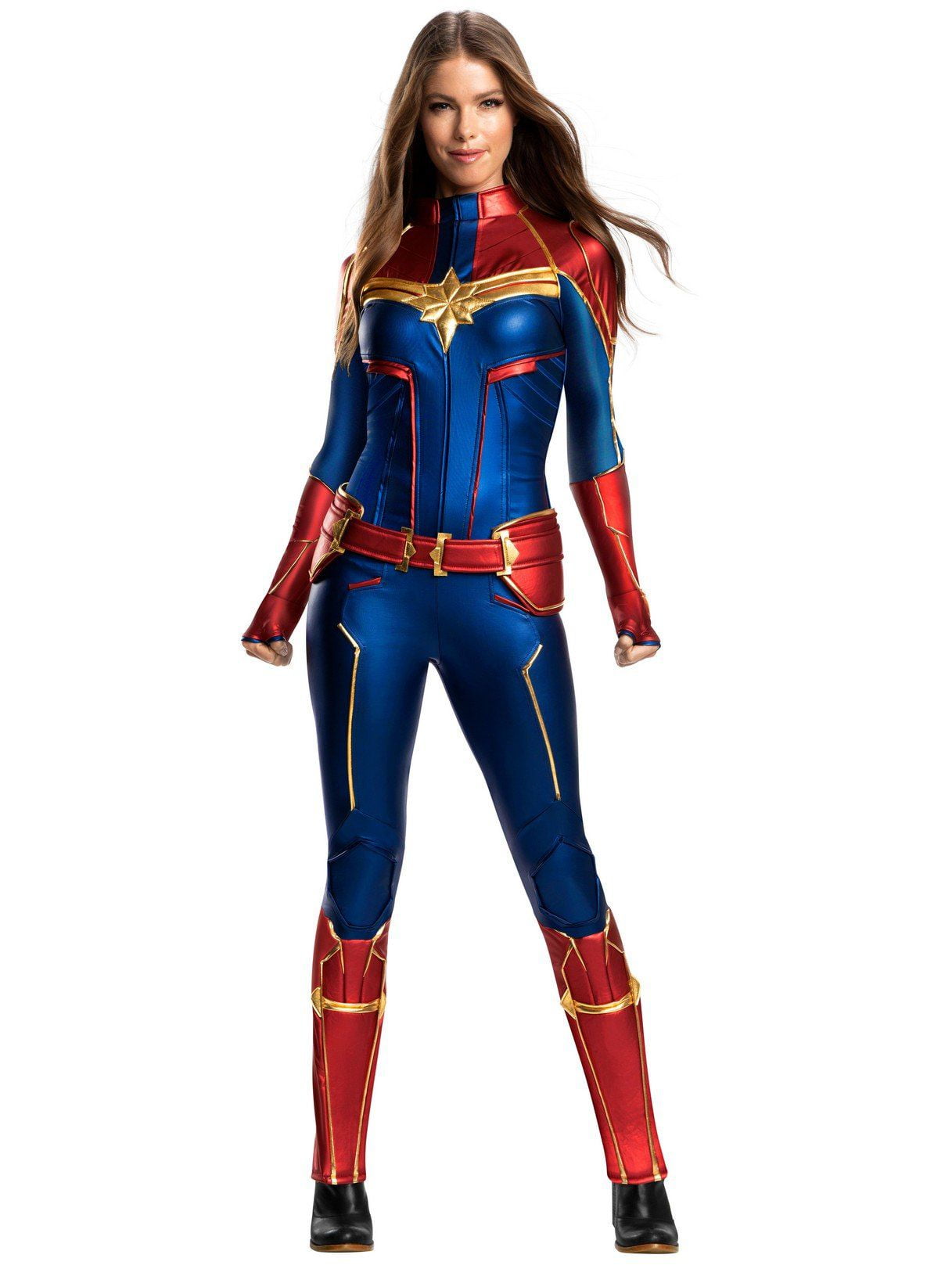 Captain Marvel Grand Heritage Adult Costume - Walmart.com - Walmart.com