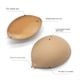 thumbnail image 5 of Two Pairs LYJ Womens Adhesive Bra Size C Reusable Strapless Self Silicone Push-up Invisible Sticky Bras for Backless Dress, 5 of 5