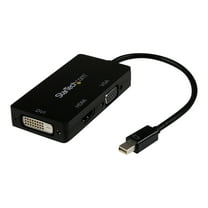StarTech A/V Adapter: 3-in-1 Mini DisplayPort to VGA DVI or HDMI Converter