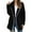 Black, variant on Womens Jackets Casual Lightweight New Womens Winter Long Sleeve Cardigan Solid Fleece Full Zipper Hooded Jacket Coats Outerwear with Pocket Army Green 3XL