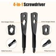 thumbnail image 3 of Christmas Gifts Stocking Stuffers for Men, Keychain Screwdriver Tool Gifts for Men, 4-in-1 Screwdriver Bit with Phillips,Slotted and Hex Wrench Cool Gadgets for Him,Husband,Boyfriend,Dad, 3 of 7