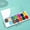 B #t86, variant on Japceit Semi-dry Solid Watercolor Paint Set, 12/14/18 Colors for Art and Craft, Washable and Non-toxic for Creative Projects and Painting Enthusiasts