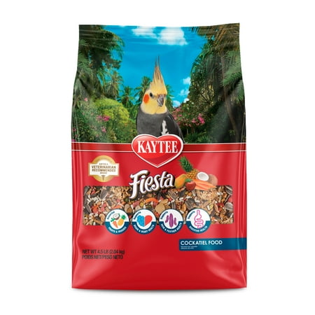 Kaytee Fiesta Cockatiel Food 4.5 Pounds
