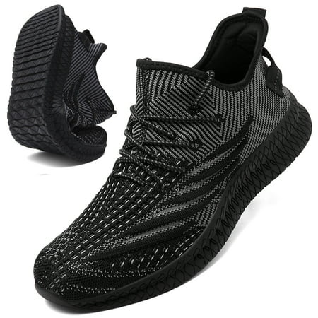 

Mens Running Walking Shoes Fashion Sneakers for Men - Running Shoes for Men Lightweight Breathable Non Slip Mesh Gym Tennis Comfortable Arch Support Athletic Sneakers