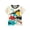 Beige, variant on MUXiin Boys T Shirts Size 8 Letter Print Cute Funny Short Sleeve T Shirt Loose Back To School Shirt Clothes for Boy Size