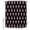 Black, variant on Small Stall Shower Curtain 36x72 Inch Narrow Half Size Bald Eagle Bath Curtains Bathroom Decor, 4 of July Patriotic Birds Vintage Black Waterproof Fabric Shower Curtain Set with Hooks 36 Inch