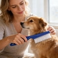 thumbnail image 2 of Dwellin 7 Pack Flea Comb,Stainless Steel Dog Cat Grooming Combs with Rounded Tooth for Remove Fleas Lice Eggs Double Sided Tear Stain Remover Dematting Tool for All Types of Small Medium Large Pet, 2 of 7