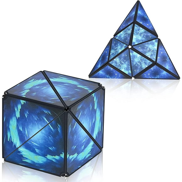 Speed Cube, Magic Cube Transforming 3D Puzzle Cube, Infinity Cube Relieve Stress and Anxiety, Speed Cube Puzzle for Kids Adults Used Holiday Gift