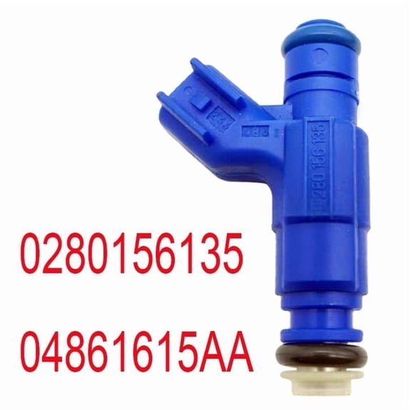 2 pcs fuel injector 0280156135 04861615AA for chrysler pacifica 3.5L car
